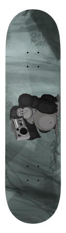 Badass gorillazzz Skateboards, Longboards and Grip Tape Image