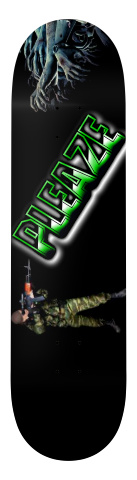 PLEAZE ZOMBIAS Skateboards, Longboards and Grip Tape Image