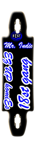 Mr. Indio Skateboards, Longboards and Grip Tape Image