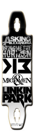 My favourite bands Skateboards, Longboards and Grip Tape Image