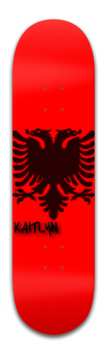 Albanian Flag Skateboards, Longboards and Grip Tape Image