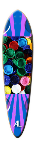 Design 127970 Skateboards, Longboards and Grip Tape