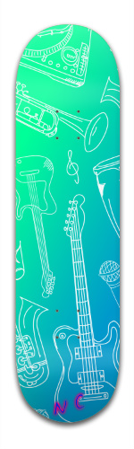 Design 124454 Skateboards, Longboards and Grip Tape