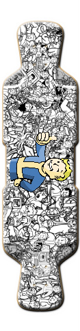 Fallout Skateboard Skateboards, Longboards and Grip Tape Image