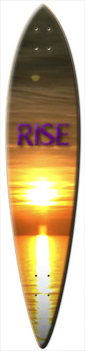 Rise (pintail) Skateboards, Longboards and Grip Tape Image