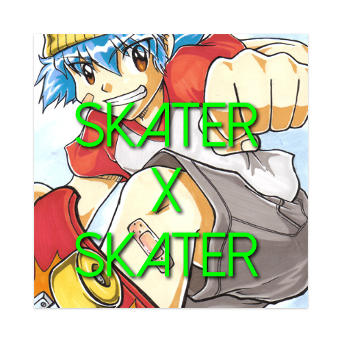 Skater x Skater Sticker