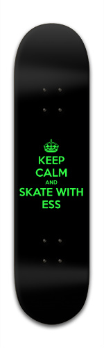 ESS 8.00 KEEP CALM Skateboards, Longboards and Grip Tape Image