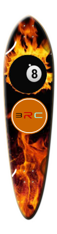 8 ball hot Skateboards, Longboards and Grip Tape Image