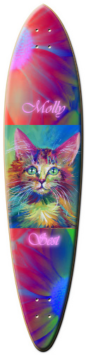 Trip Molly cat Skateboards, Longboards and Grip Tape Image
