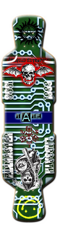 Design 66968 Skateboards, Longboards and Grip Tape