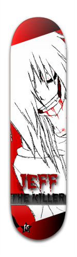 Jeff the Killer Skateboards, Longboards and Grip Tape Image