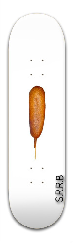 Corn dog skateboard