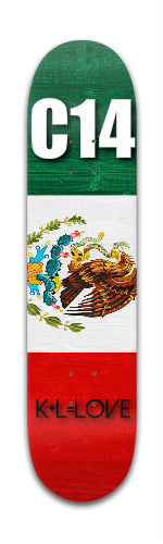 Mexico love Skateboards, Longboards and Grip Tape Image