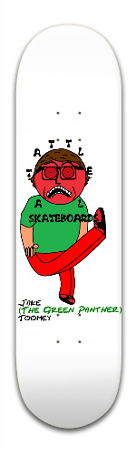 Tattletale (Green Panther) Skateboards, Longboards and Grip Tape Image