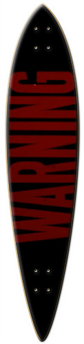 WARNING Skateboards, Longboards and Grip Tape Image
