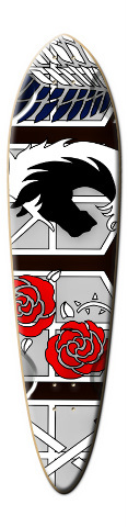 attack on titan Skateboards, Longboards and Grip Tape Image