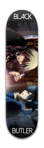 Black Butler Alois and Ciel Skatebo Skateboards, Longboards and Grip Tape Image