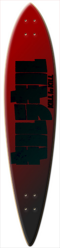 Kill la Kill logo longboard