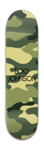 boo johnson green camo Skateboards, Longboards and Grip Tape Image
