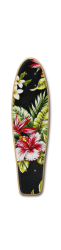 floral print penny board