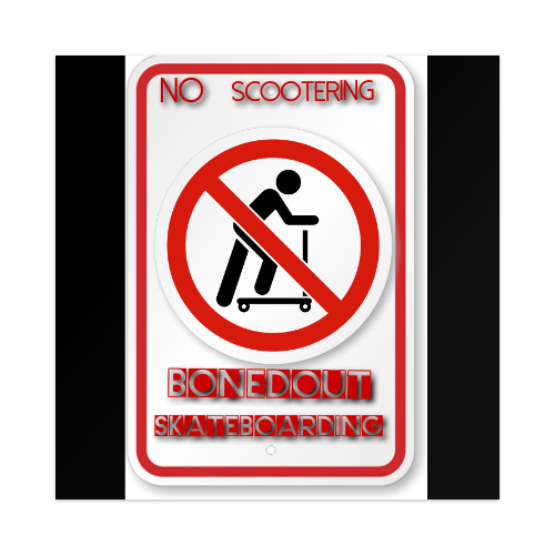 BONEDOUT STICKER