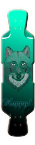 Happy Wolf Skateboards, Longboards and Grip Tape Image