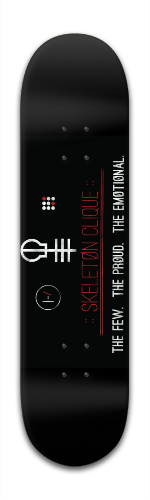 skeleton clique Skateboards, Longboards and Grip Tape Image