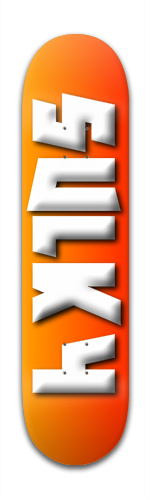 The Sulky Deck Orange