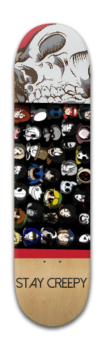 Stay Creepy! Skateboards, Longboards and Grip Tape Image