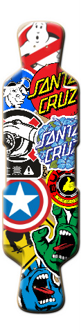 Design 186491 Skateboards, Longboards and Grip Tape