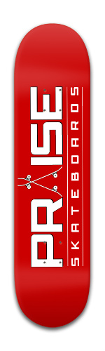 Red Praise Deck Skateboards, Longboards and Grip Tape Image