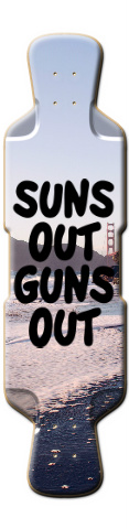 Sun&amp;#039;s Out Guns Out Skateboards, Longboards and Grip Tape Image