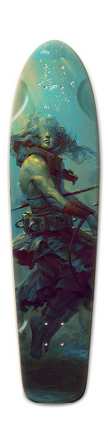 sea god Skateboards, Longboards and Grip Tape Image