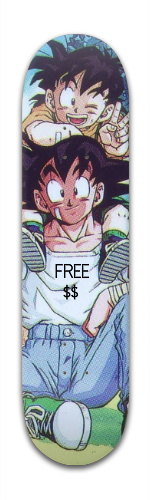 free money x goku
