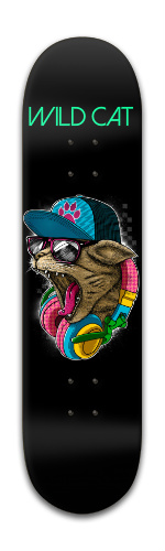 my skateboard (wild cat) Skateboards, Longboards and Grip Tape Image