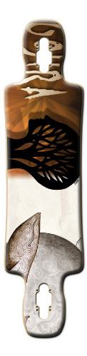 Gojira inspired board Skateboards, Longboards and Grip Tape Image