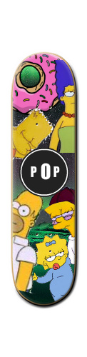 Pop art skateboard Skateboards, Longboards and Grip Tape Image