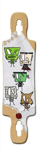 Design 213514 Skateboards, Longboards and Grip Tape