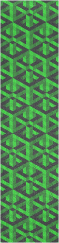 green cube illusion Skateboards, Longboards and Grip Tape Image