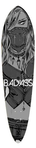 Badass Anime Skateboards, Longboards and Grip Tape Image