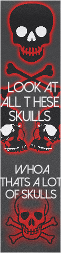 Skulls, bro, skulls. Skateboards, Longboards and Grip Tape Image