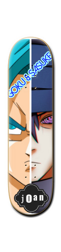 goku &amp;amp; sasuke Skateboards, Longboards and Grip Tape Image