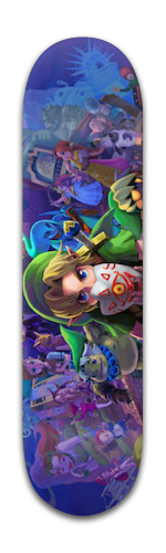 legend of zelda majoras mask Skateboards, Longboards and Grip Tape Image