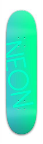NEON fade logo deck