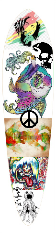 Design 447103 Skateboards, Longboards and Grip Tape