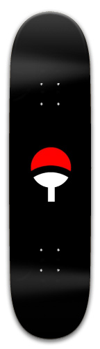 Uchiha Symbol Skateboard Deck