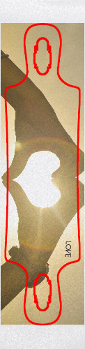 Design 521170 Skateboards, Longboards and Grip Tape